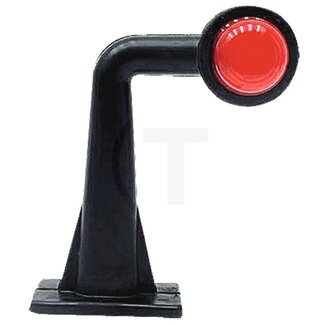 PROPLAST Omtrekverlichting rood / wit, BA 15S / R5W, 191 mm