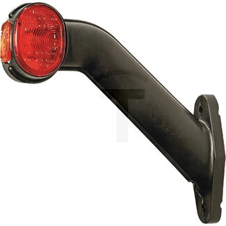 ASPÖCK Outline marker light Superpoint II, left - Bulb: 24V4WK / T4W