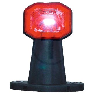 PROPLAST Umrissleuchte BA 9s / T4W rot / weiß, 99 x 116 x 99 mm, SUPERPOINT