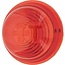 PROPLAST Lens lamp glass red Ø 51 mm