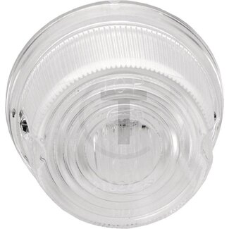 HELLA Lampglas glashelder met schroeven, keurmerk E1 21624 ECE