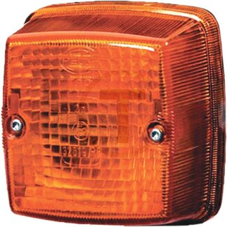 HELLA Lampglas geel, keurmerk E1 32619 ECE