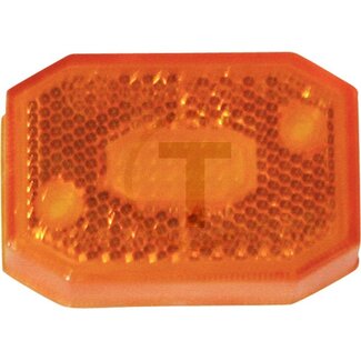 ASPÖCK Lens oranje Flexipoint I met zijmarkeringslicht, reflector