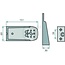 ASPÖCK Holder outline marker light Flexipoint | 403340001