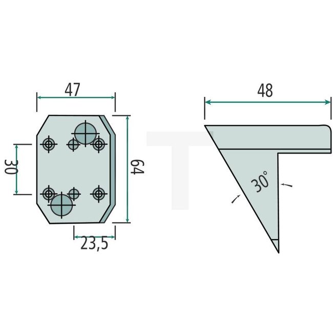 ASPÖCK Spatbordbeugel contourlichten Flexipoint | 402349001