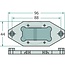 ASPÖCK Holder outline marker light Flexipoint I, I LED, reversible retaining plate | 402609001