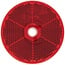 HELLA Reflector red Ø 60 mm, bore Ø 6,0 mm | 3118665R2, 8RA002014-231