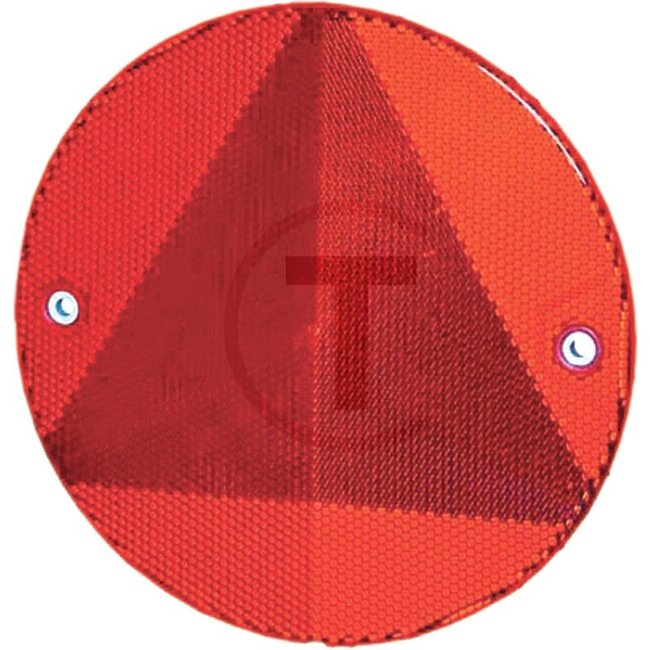 HELLA Reflector geschroefd - 4558RA 343220017, 8RA343220017 | Kleur: rood | Borings-Ø: 4,4 mm | Totaal-Ø: 155,8 mm