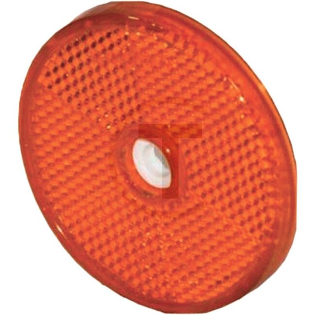 PROPLAST Reflector rond rood, Ø 60 mm, boring Ø 6,0 mm, dikte 6 mm