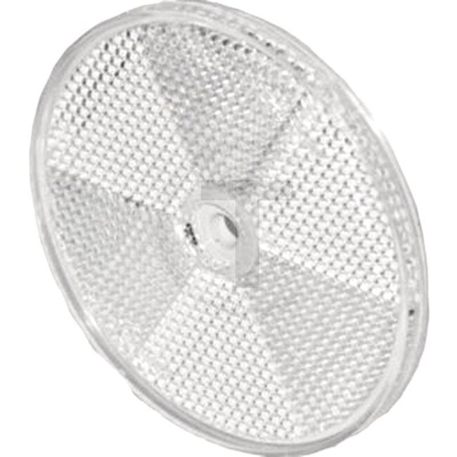 PROPLAST Reflector - Colour: White, Hole Ø: 6.0 mm, Total Ø: 80 mm
