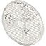 PROPLAST Reflector rond wit Ø 60 mm, boring Ø 6 mm, materiaaldikte 7 mm
