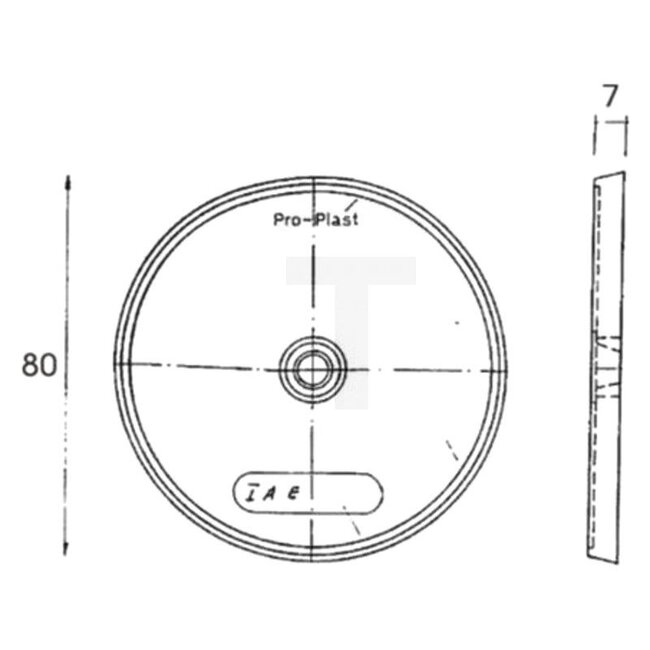 PROPLAST Rückstrahler - 26110103