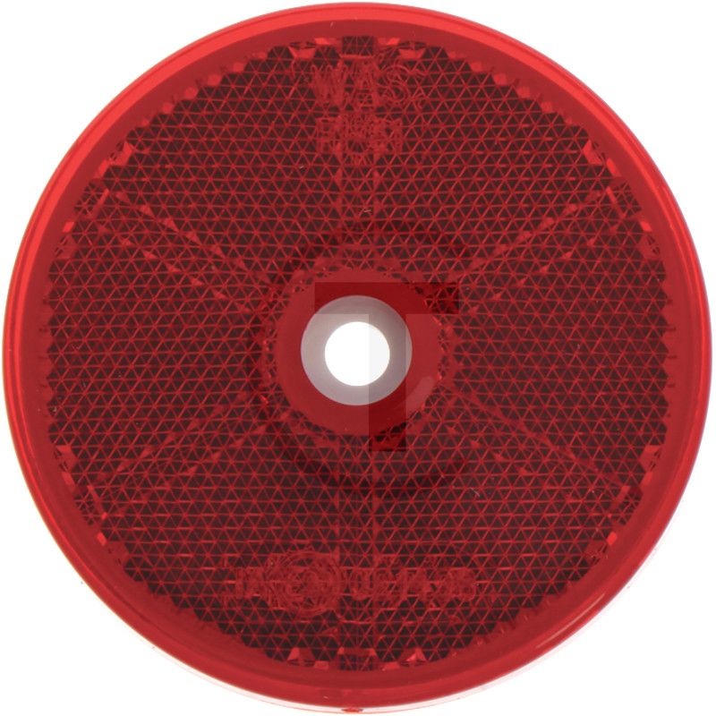 Reflector rond rood, Ø 60 mm - 2 stuks | 300003000, 170165, P040.06, 843, 20.20.06