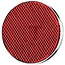 HELLA Reflector - Colour: red, Hole Ø: M5 mm, Total Ø: 95 mm - 81813545, 8RA002016-121