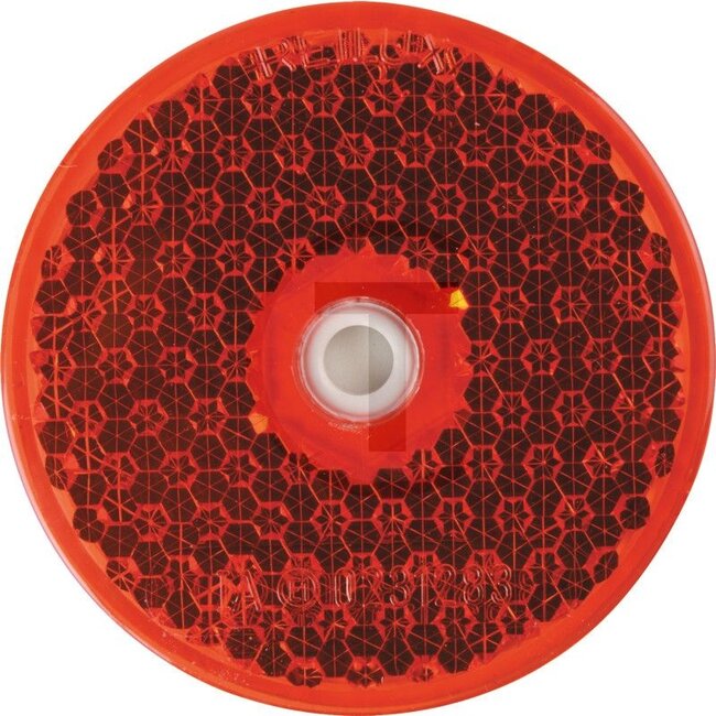 GRANIT Reflector VPE 20, 20 stuks - 50778623074 | Vorm: rond | Montagewijze: geschroefd | gelijmd | Kleur: rood | Totaal-Ø: 60 mm | Borings-Ø: 6,0 mm | Materiaal: kunststof