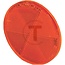 PROPLAST Reflector - Colour: Red, Total Ø: 80 mm, Additional information: With self-adhesive film
