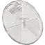 PROPLAST Reflector round white Ø 80 mm, bonded, adhesive film
