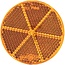 PROPLAST Reflector rond oranje Ø 60 mm, verlijmd, zelfklevende folie