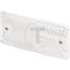 PROPLAST Reflector rectangular white, 90 x 40 mm, thickness 7 mm