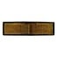 GRANIT Reflector rectangular orange 122 x 32,5 mm, thickness 7 mm, bonded | 26112141