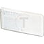 PROPLAST Reflector Rectangular 105x55 mm - Colour: White, Width: 105 mm, Height: 55 mm