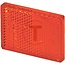 PROPLAST Reflector rectangular red 56 x 39 mm, bonded