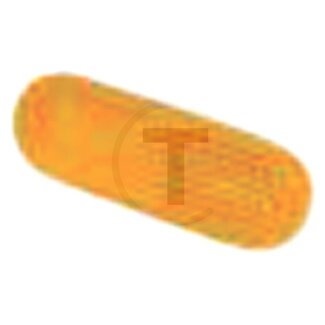 PROPLAST Reflector oranje, 70 x 22 x 5 - Kleur: oranje, Breedte: 70 mm, Hoogte: 22 mm, Materiaaldikte: 5,5 mm