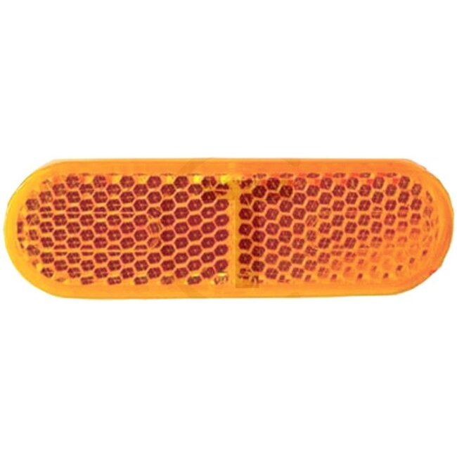 PROPLAST Reflector oranje, 70 x 22 x 5 - 50220017101, 20017101 | Kleur: oranje | Breedte: 70 mm | Hoogte: 22 mm | Materiaaldikte: 5,5 mm