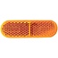 PROPLAST Reflector orange, 70 x 22 x 5,5 mm, adhesive film | 20017101