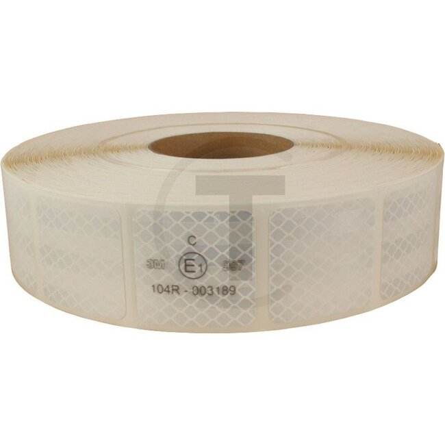 GRANIT Contour marking 3M For tarpaulin construction, 50m roll, white - Colour: White, Roll length: 50 m