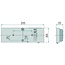 HELLA Interior lights K (10W), clear, attachment | 2JA003354001