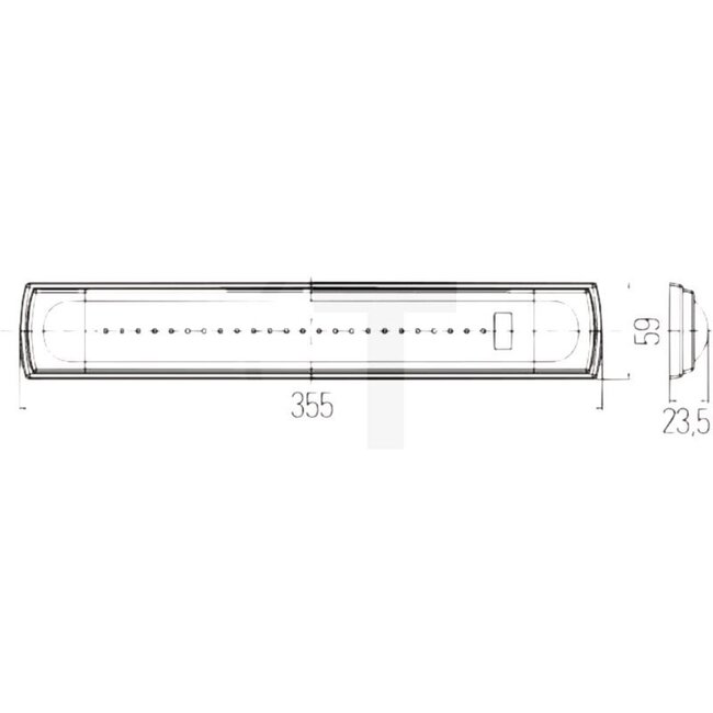 HELLA Binnenverlichting LED - 4552JA 007373301, 2JA007373301 | Lamp: LED | Netspanning: 12 V | Aantal LED's: 24