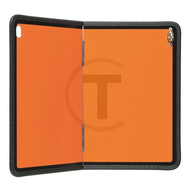 GRANIT Warning sign Folding, 400x300 mm - Version: Folding, sheet steel with fixings - 6001/P/L/K
