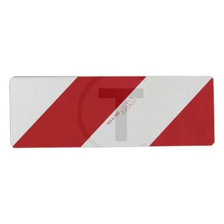 GRANIT Warntafel beidseitig senkrecht linksweisend Stahlplatte