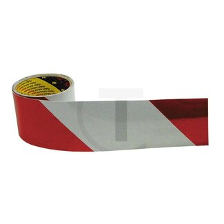 GRANIT Waarschuwingsfolie rechtswijzend zelfklevend 65 mm breed - 50 meter