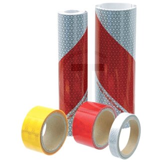 GRANIT Waarschuwingsfolie set maaidorsers 282 mm x 4,5 m met contourband