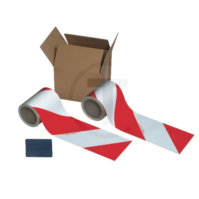 GRANIT Warning sticker Set - Version: set consists of: 1 roll pointing right and 1 roll pointing left - 7364/M1