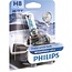 Philips Halogenleuchtmittel H8 WhiteVision ultra 12 V, 35 W, Sockel PGJ19-1 | 12360WVUB1
