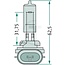 GRANIT Gloeilamp H50/2 12 volt / 50W - 70712.8V50WPGJ13, 48056NVAC1 | Spanning: 12 V | Vermogen: 50 Watt | Sokkel: PGJ13