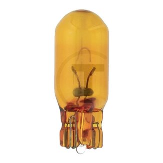Philips Glass base lamp WY5W 12V / 5W - Voltage: 12 V, Power: 5 watts, Socket: W2,1x9,5d