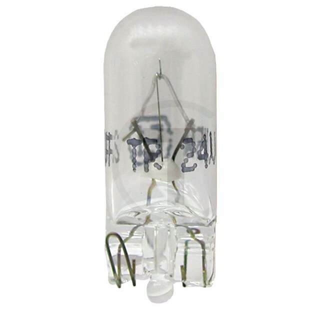 GRANIT Glassokkellampen W3W 12 V, 3 W, sokkel W2,1x9,5d - 10 stuks | 11097GRNCP