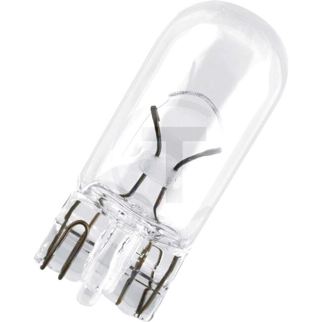 Philips Glass socket bulbs W5W 12 V, 5 W, base W2,1x9,5d - 10 pieces | 12961CP