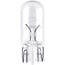 Philips Glass base lamp W5W - 10 pcs - Voltage: 12 V, Power: 5 watts, Socket: W2,1x9,5d - 12961CP