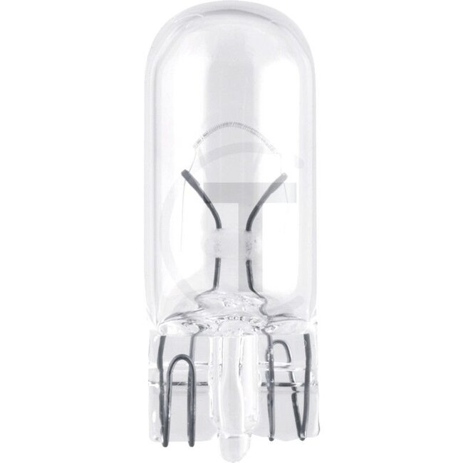 Philips Ampoule à culot en verre W5W - 2 pièces - 44712961ECOB2, 12961LLECOB2
