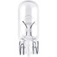 Philips Glass base lamp W5W 12V / 5W - 2 pcs - Voltage: 12 V, Power: 5 watts, Socket: W2,1x9,5d - 12961LLECOB2