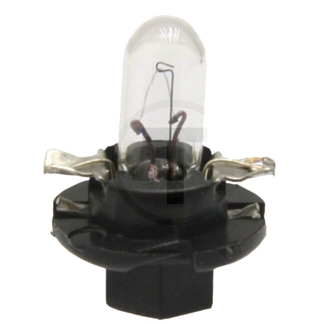 GRANIT Kunststof sokkellamp 12V1.2W / BX8.4d, 10 stuks - 70712V1.2WBX8.4D17028NVACP | Spanning: 12 V | Vermogen: 1,2 Watt | Sokkel: BX8,4d | Kleur: zwart | Passend voor: Dashboard verlichting