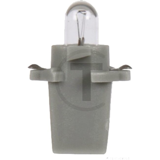 GRANIT Kunststofsokkellampen BAX8.7d, 10 stuks - 50789901280 | Spanning: 12 V | Vermogen: 1,2 Watt | Sokkel: BAX8,7d | Ø: 14,07 mm | Kleur: grijs | Hoogte: 22 mm | Lamp: Kunststof sokkellamp | Materiaal: Kunststof | Bouwwijze: grijs