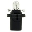 GRANIT Plastic socket bulbs BAX8,5d 12 V, 1,2 W, black - 10 pieces