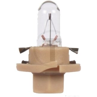 GRANIT Kunststoffsockelbirnen BAX8.4d 12 V, 1,2 W, Beige - 10 Stück