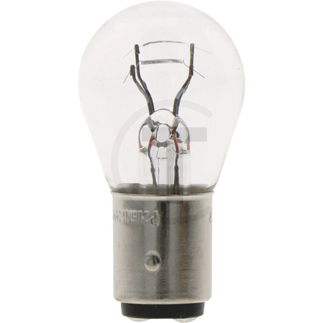 Philips Ball lamp P21/5W 12V / 21/5W - 10 pcs - Voltage: 12 V, Power: 21 / 5 watts, Socket: BAY15d - 12499CP